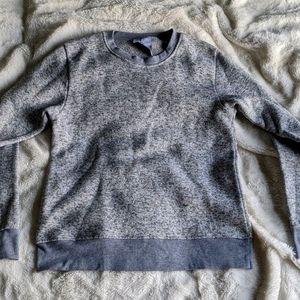 Grey crew neck